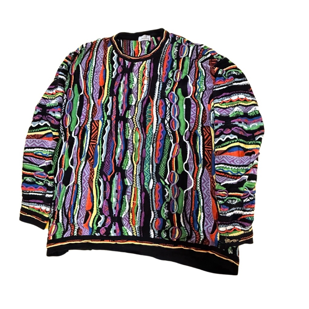 Authentic Vintage 4xl Coogi Sweater | 2008–2009 Multicolor 3D Knit